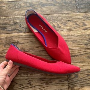 Rothy’s pointed toe flats